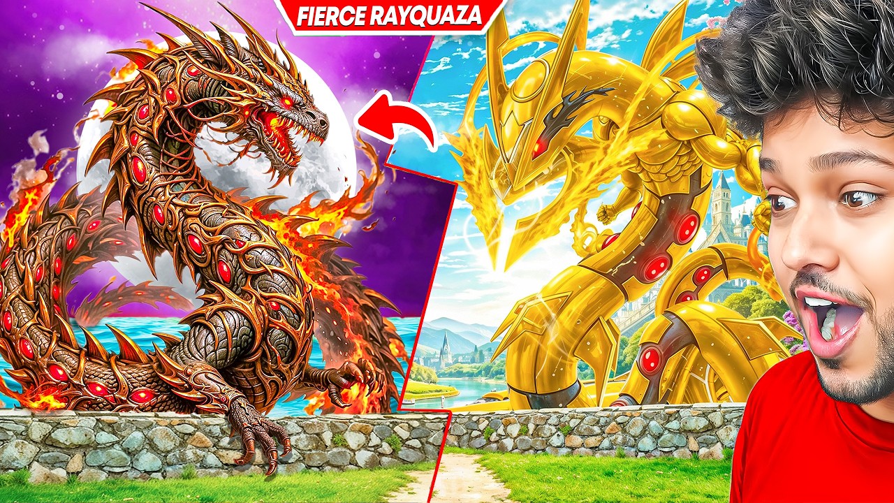 OMG! I MEGA EVOLVED GOLDEN RAYQUAZA IN PALWORLD | PALWORLD GAMEPLAY