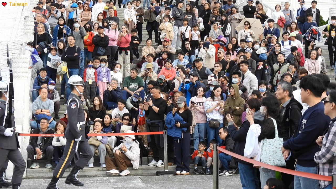 😍中華民國115年2月19日(2026/2/19) 中正紀念堂 16點場次#陸軍儀隊 訓練展示Army Honor Guard Training displays❤️(4k)