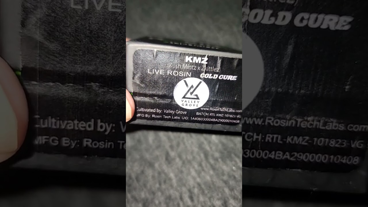 NEW REVIEW! rosin tech labs - KMZ (kush mint x zkittlez) 🔥 #hash #hashrosin #terps #cannabis