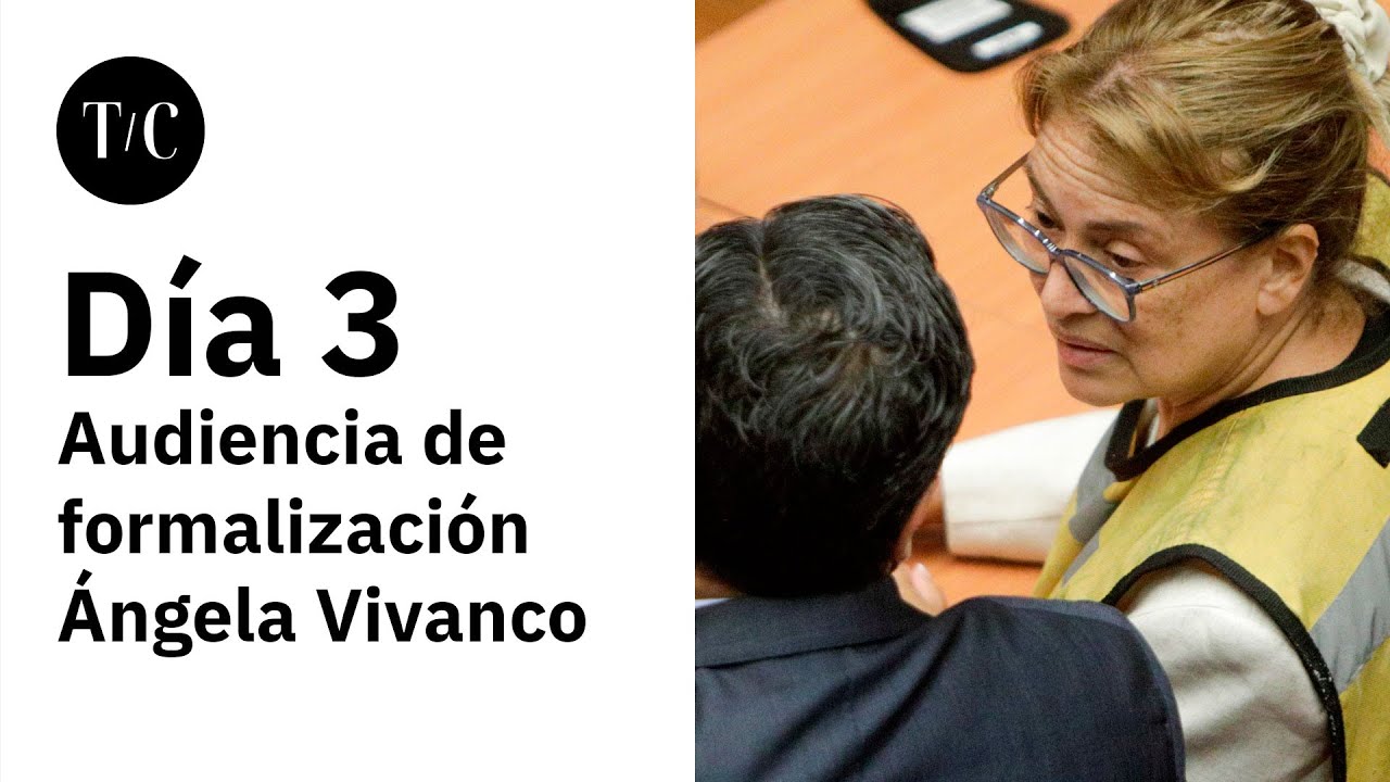 EN VIVO | Formalización exministra Ángela Vivanco por Caso 