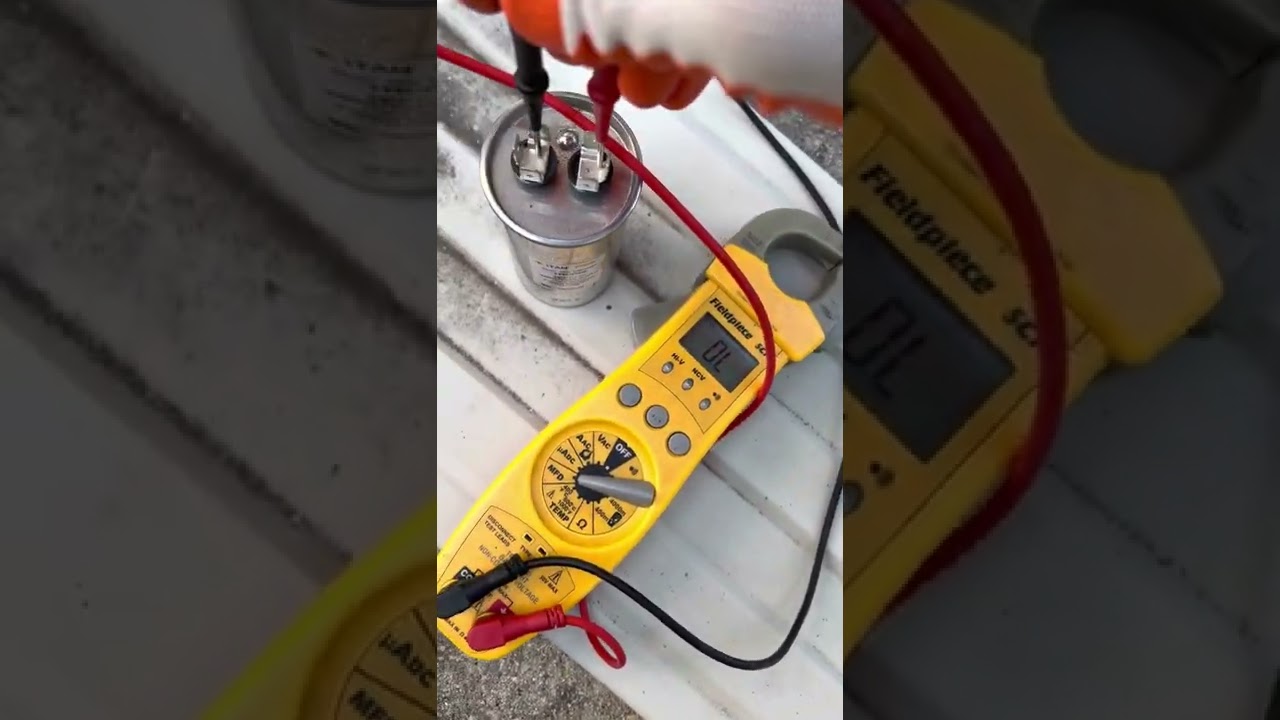 Frigidaire mini split repair with a bad capacitor￼