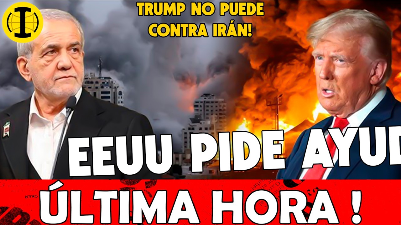 ⚠️ TRUMP PIDE AYUDA AL RESTO DEL MUNDO CONTRA IRÁN 💥 EEUU NO PUEDE CONTRA IRÁN!