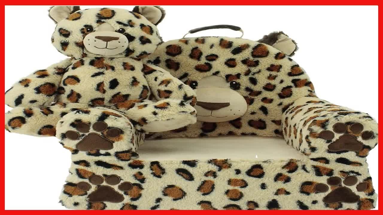 Great product -  Soft Landing Darling Duo Sweet Seat & Plush - Leopard