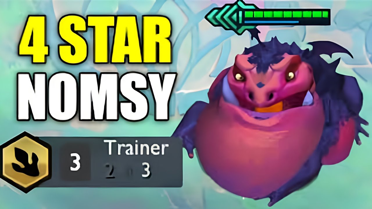 Nomsy 4 Star Trainers Dominate! | TFT Set 11