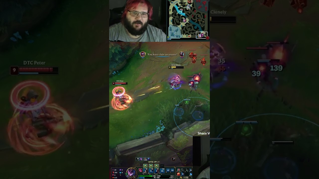 THIS BUILD IS BROKEN!!! #pinkward #leagueoflegends #shaco