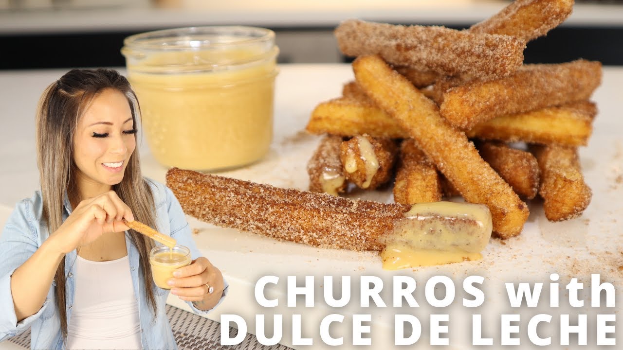 Classic Street Churros with Dulce de Leche