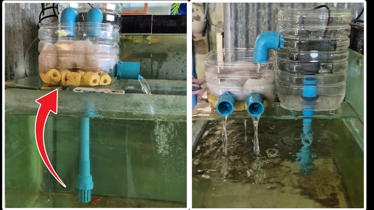 Aquarium top filter/DIY aquarium filter 