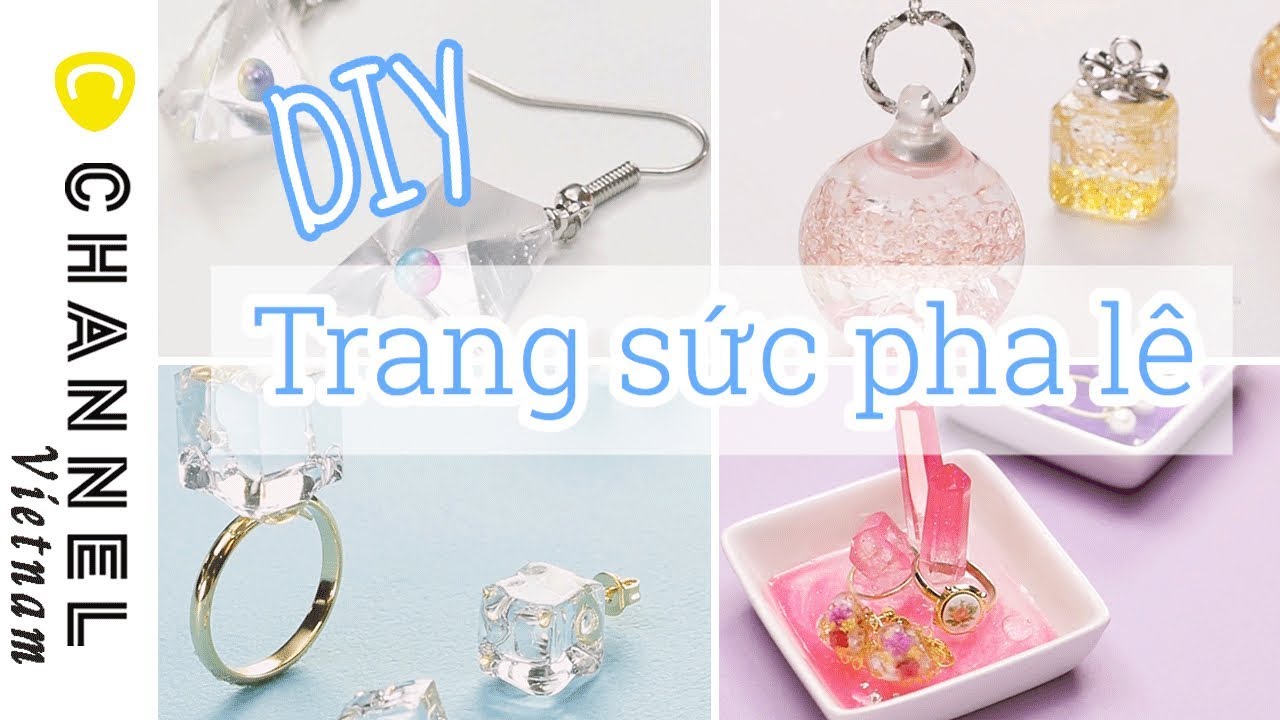 DIY trang sức pha lê lấp lánh ✨✨