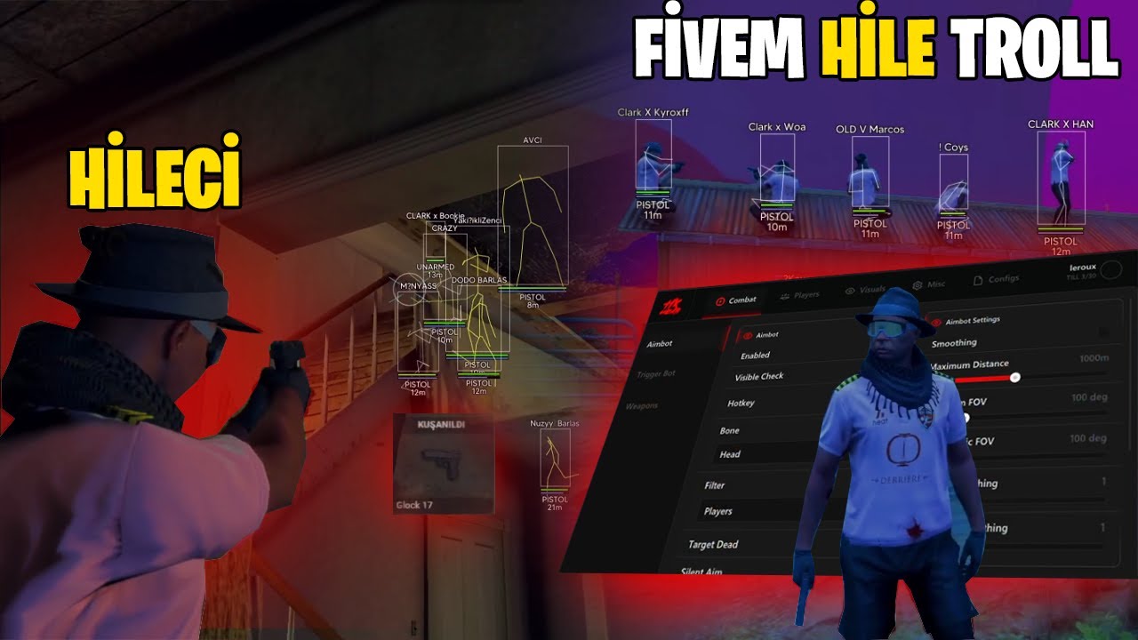 HİLE İLE MADDE'XE KATILDIM! (Fivem Hile Troll)
