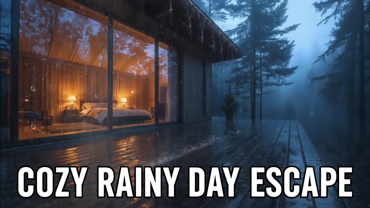 Soft Rain in the Forest | Deep Sleep, Stress Relief & Peaceful Night Sounds