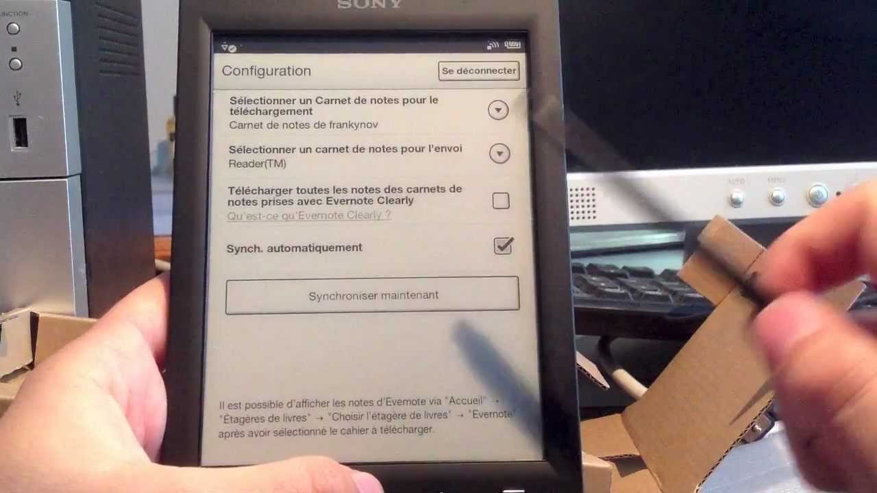 Test du eReader Sony PRS-T2
