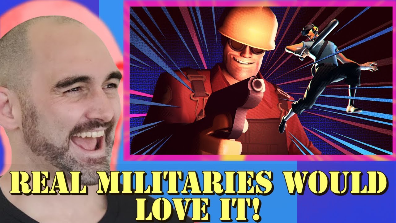 Армейский ветеран боевых действий РЕАКЦИЯ (дядя Дейн) (TF2)
