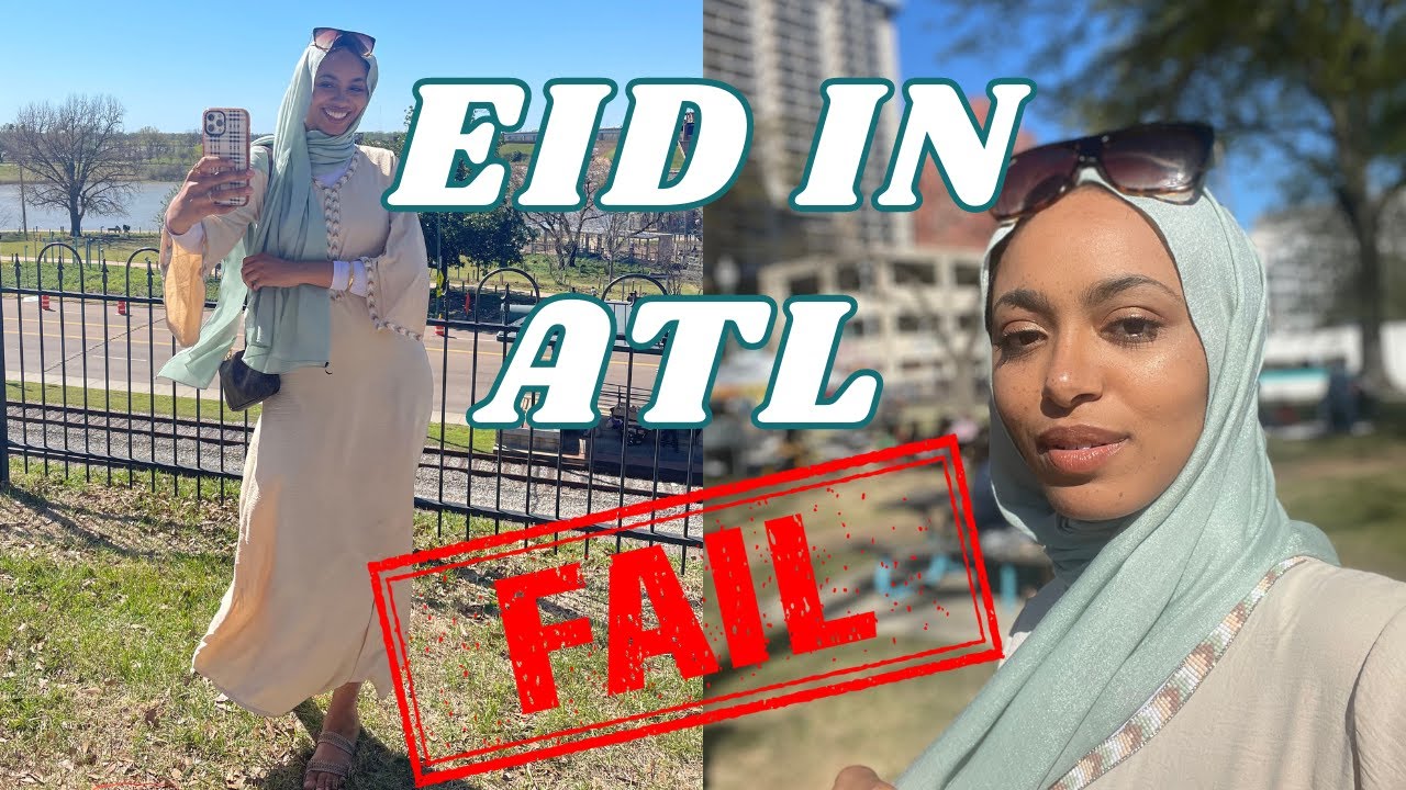 EID VLOG 2023🌙 My first EID in Atlanta 🌆