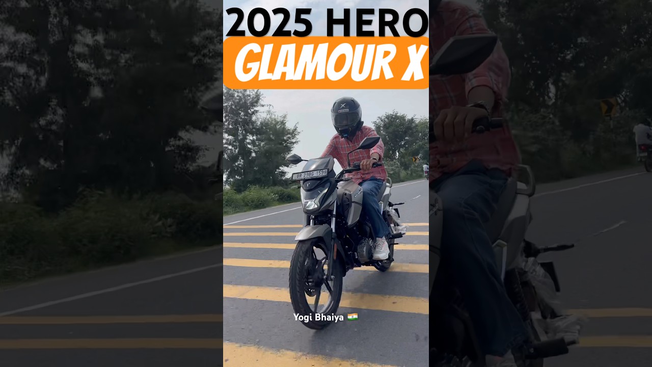 2025 Hero Glamour X | Glamour X Ride 