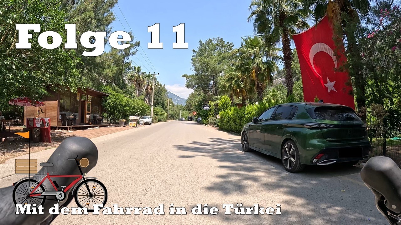 Mit dem Fahrrad in die Türkei - Teil 11: Richtung Antalya, das Land, das zum Meer führt.