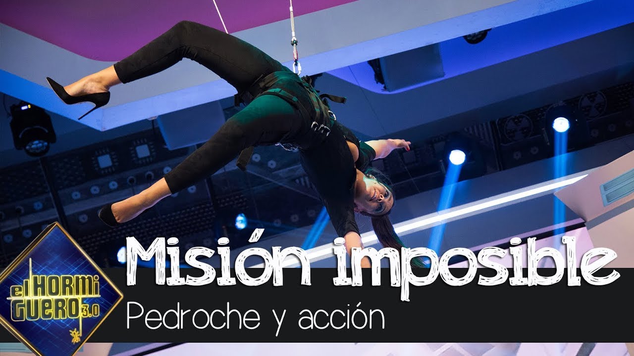 'Pedroche y acción', el debut de Cristina Pedroche a lo Misión imposible - El Hormiguero 3.0