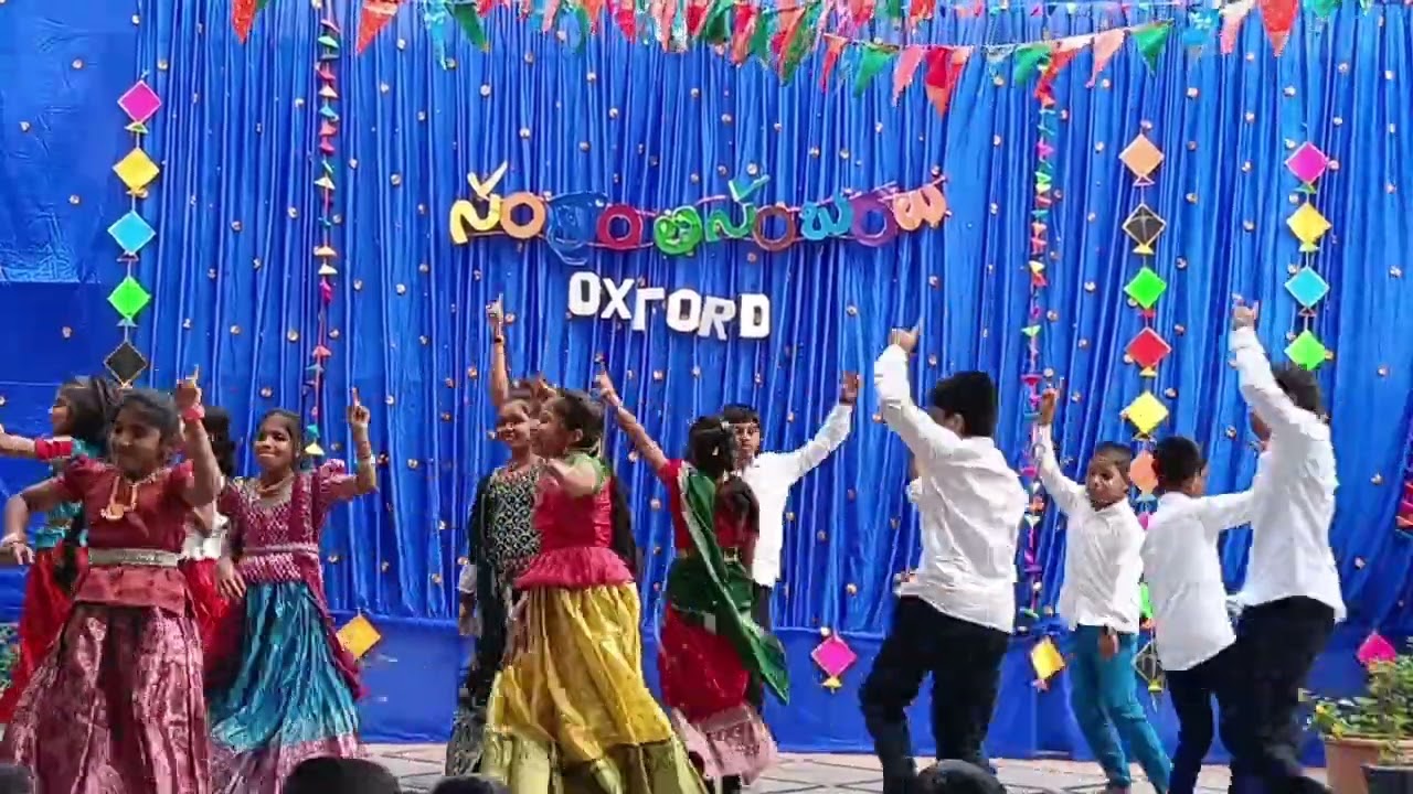 Yellow colour day and Sankranthi celebrations in Oxford High School HNK..12 th Jan 2026..