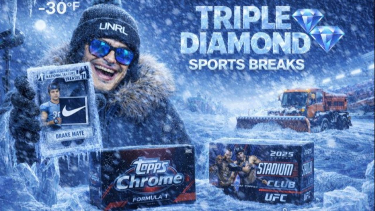 STADIUM CLUB UFC, TOPPS CHROME F1 AND MORE! @TRIPLEDIAMONDSPORTSBREAKS.COM