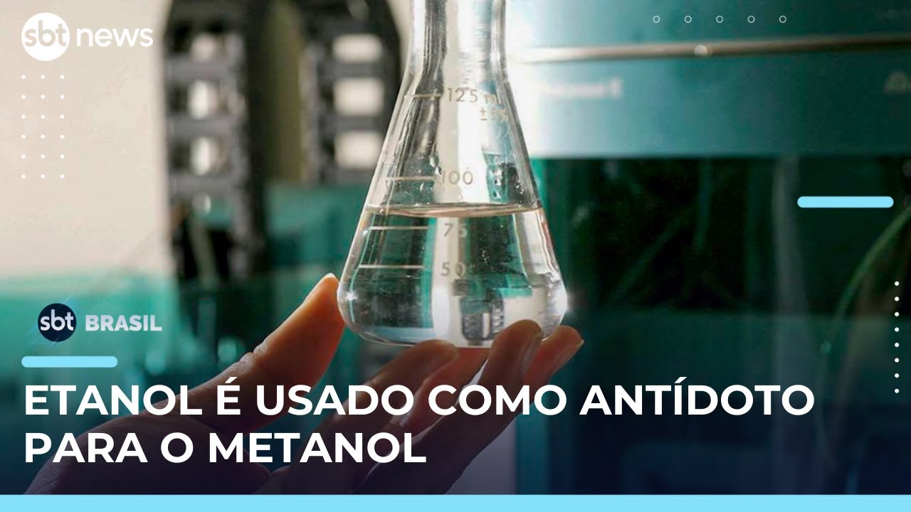 Bebida adulterada: Etanol &eacute; usado como ant&iacute;doto para intoxica&ccedil;&atilde;o com metanol; entenda  | #SBTBrasil