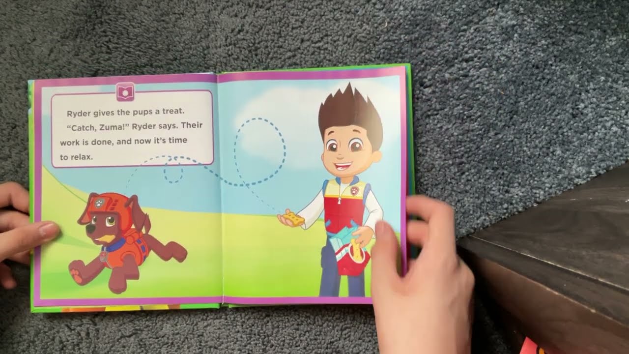 Paw patrol pups at play read aloud