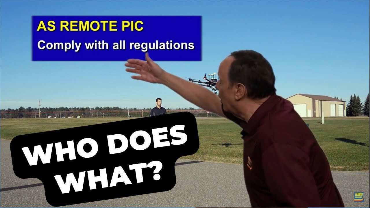 Drone Regulations (Video 3 of 8) // Remote Pilot Crew Roles And Responsibilities