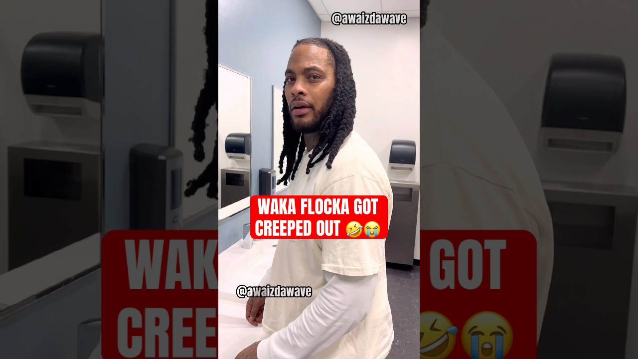 @wakaflocka ОН ВСЕ РАВНО СНЯЛ ВИДЕО ✌️ #wakaflocka #wakaflockaflame #rap #funny