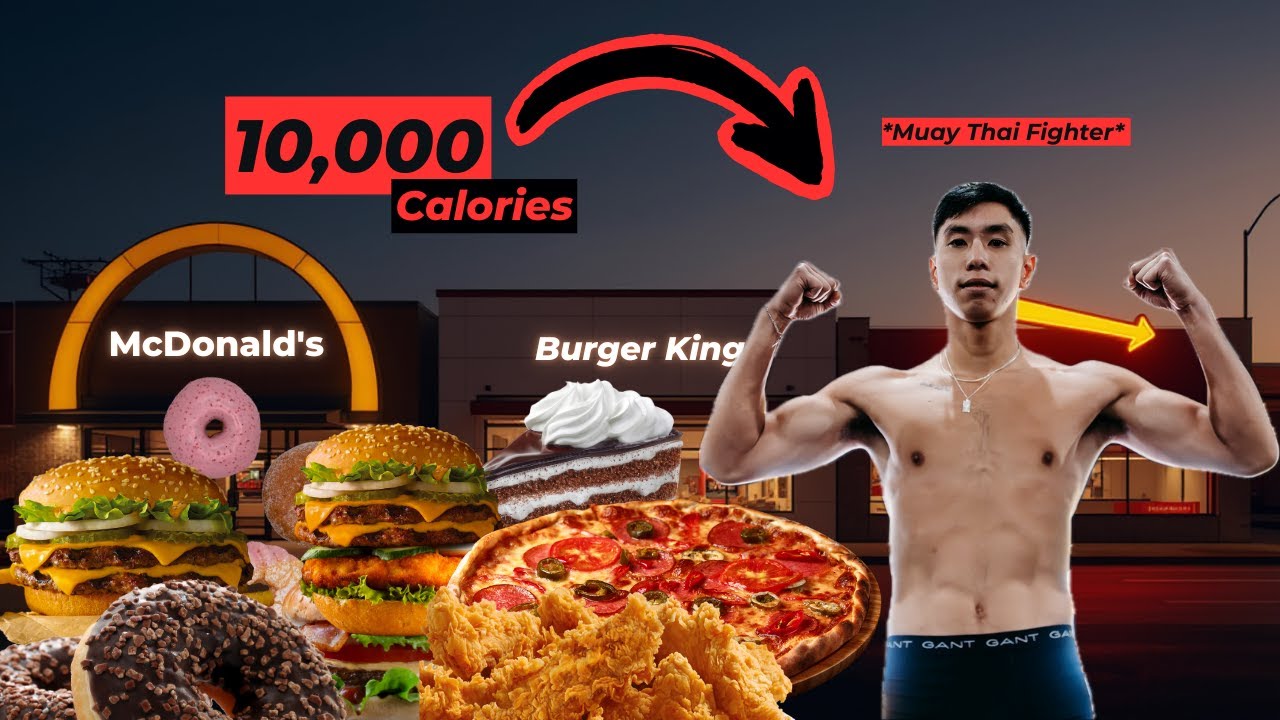 10,000 Calorie Cheat Day Challenge | *Fighter Edition*