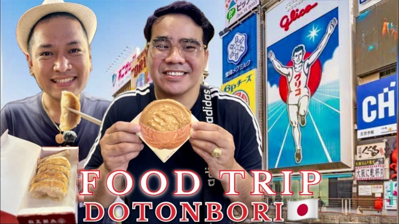 FOOD TRIP in DOTONBORI 🇯🇵 (₱1000 Challenge)