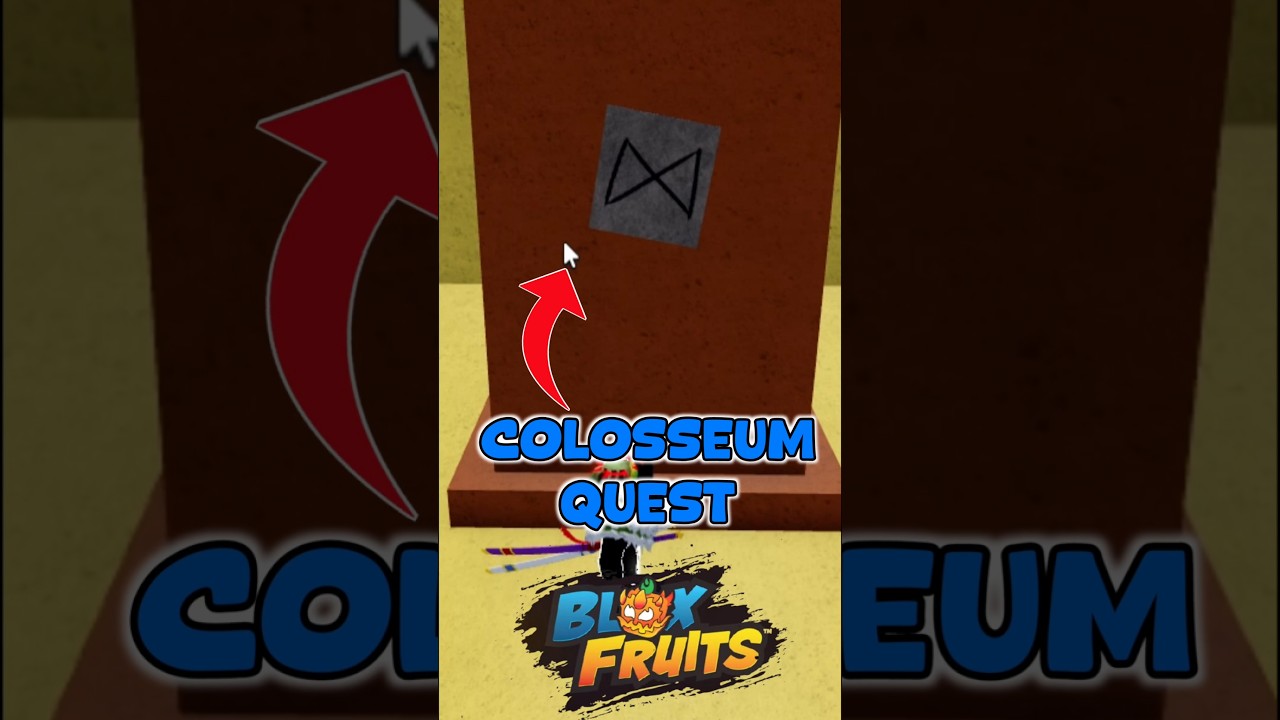 How To Solve The Colosseum Quest Puzzle | Rescue The Gladiators | Roblox Blox Fruits