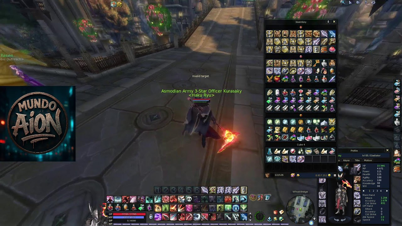 Gladi/Bard/SM PvPvE MMO Euro Aion 4.6