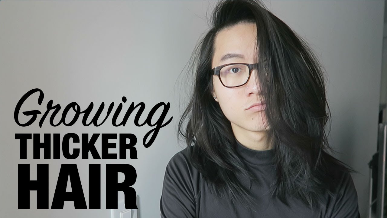 Growing Longer Thicker Hair - Men's Hairstyle