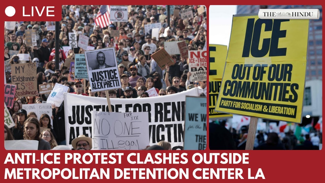 Anti‑ICE protest outside Metropolitan Detention Center draws clashes with federal agents