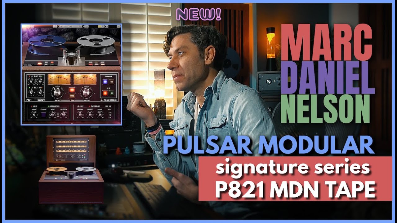 P821 MDN TAPE— Game-Changer for Vintage Tone?