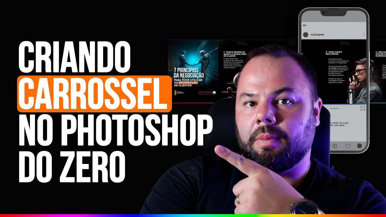 Tutorial Photoshop: Como criar um post carrossel para o Instagram do modo correto