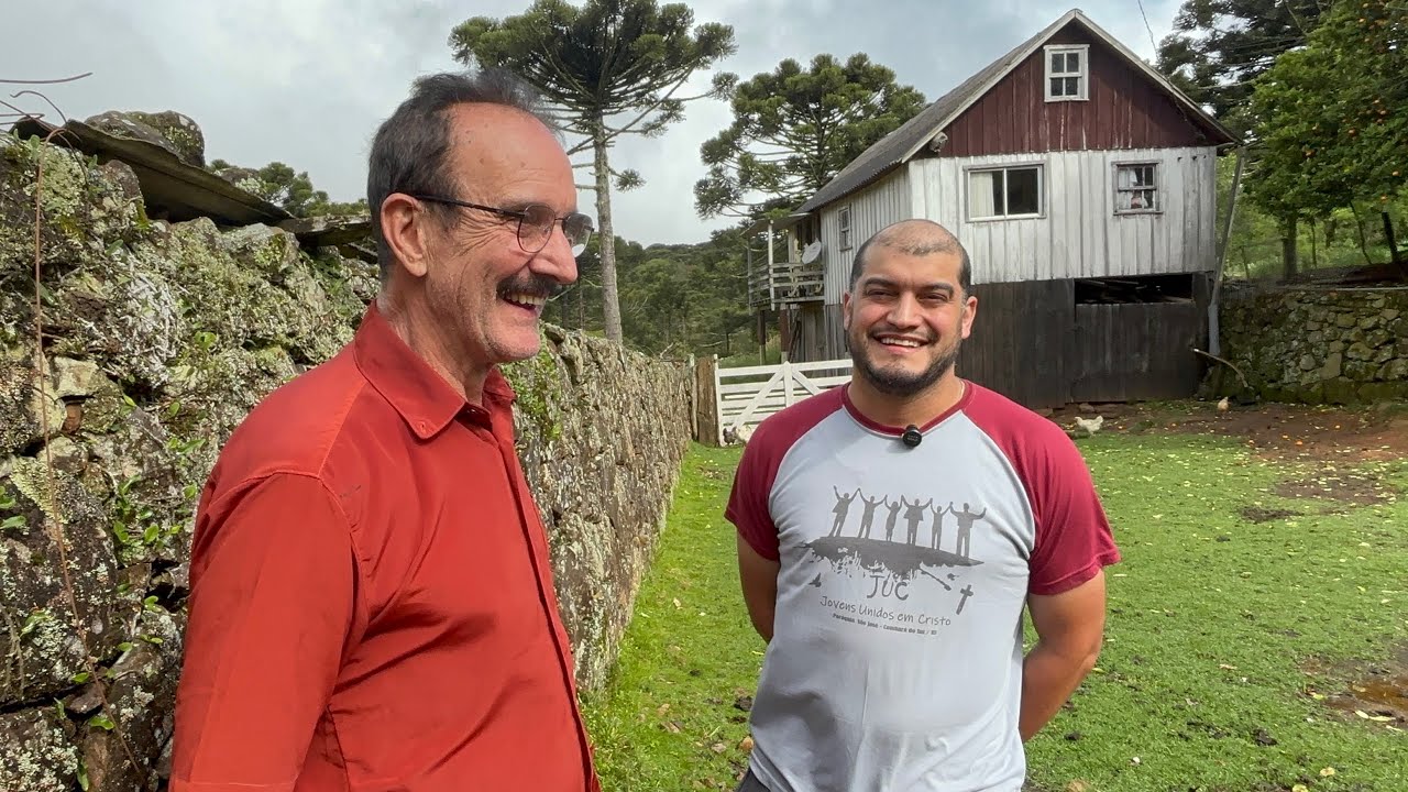 A VIDA NO SÍTIO NO SUL - ACLENIO E ACASIO DE CAMBARÁ DO SUL RS