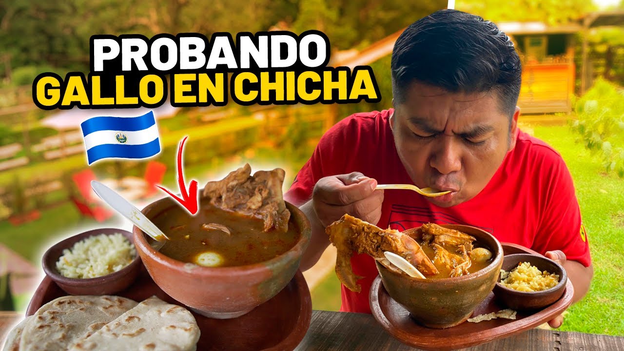 🐔PROBANDO la SOPA de GALLO en CHICHA 😰 *no me gusto* ☹️