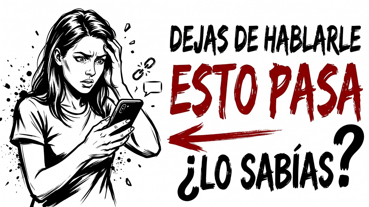 Cuando Dejas de Hablarle a una Mujer, Esto es lo que Pasa | Estoicismo