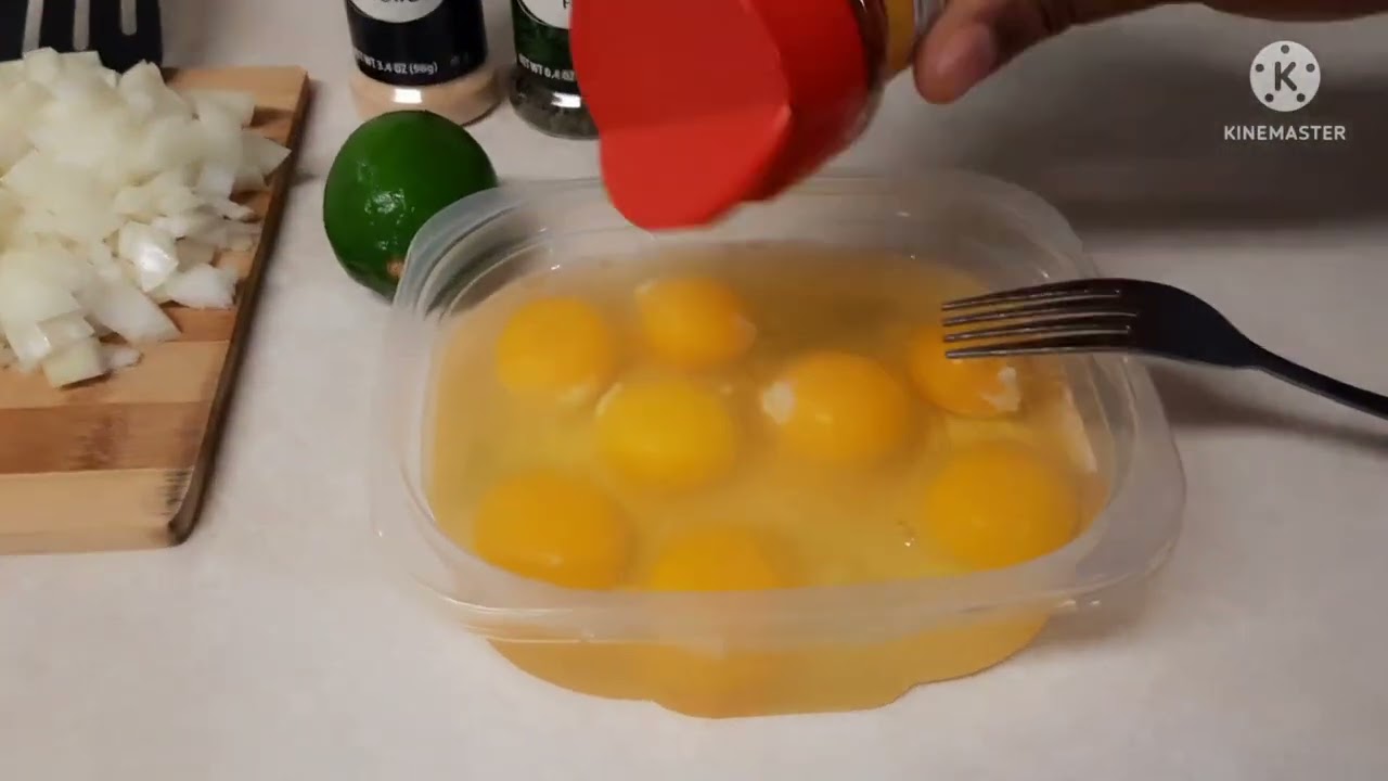Omelette á l'Haitienne simple et rapide
