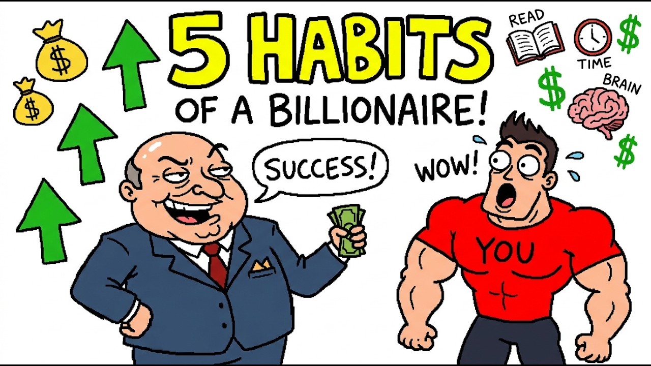 5 Simple Habits That Separate Rich From Poor || ItsFITnim