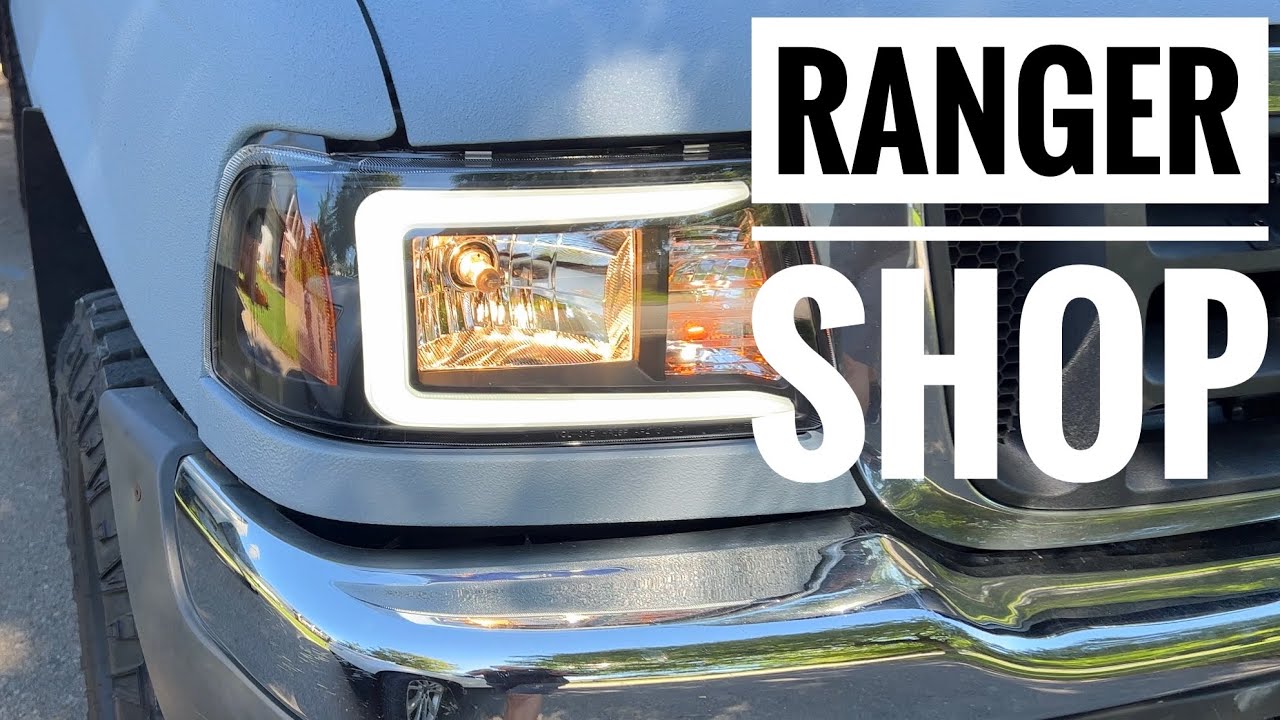 Часть 1. Открытый кузов, установка фар и задних фонарей, неоригинальных — Ford Ranger 2002 года