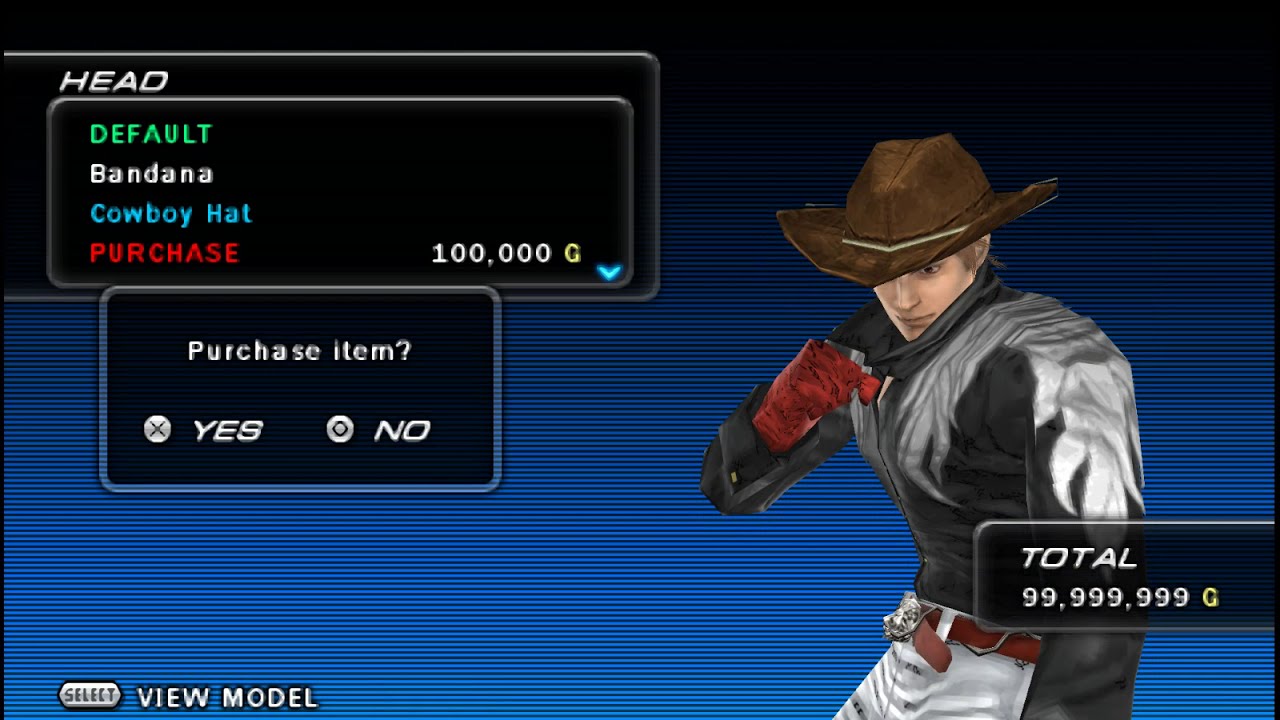 Tekken 6 Lars Alexandersson Customization(PSP version)