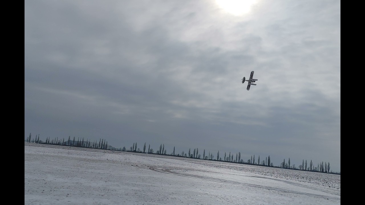 Funcum XL - Winter flying on Icy snow