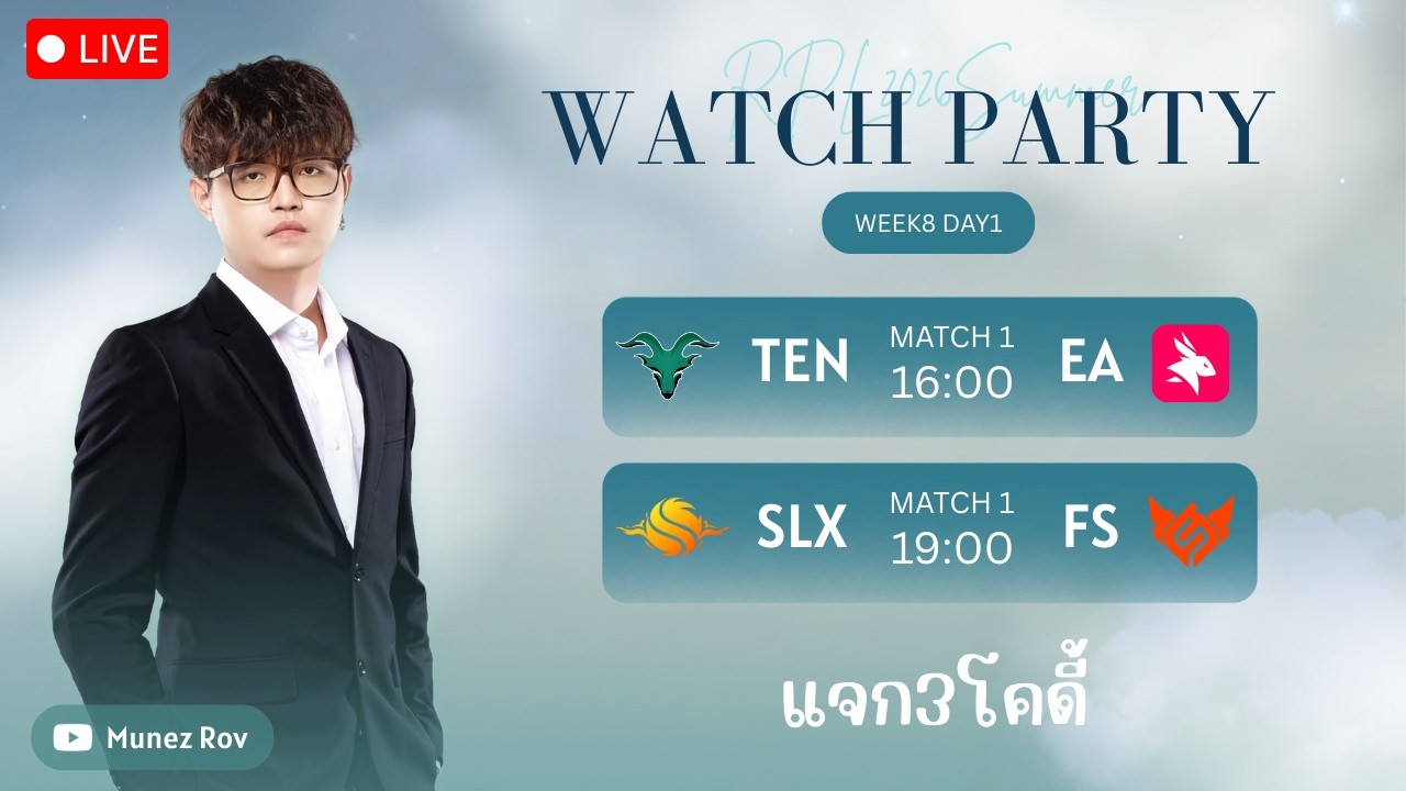 Watch Party แจกโคดี้