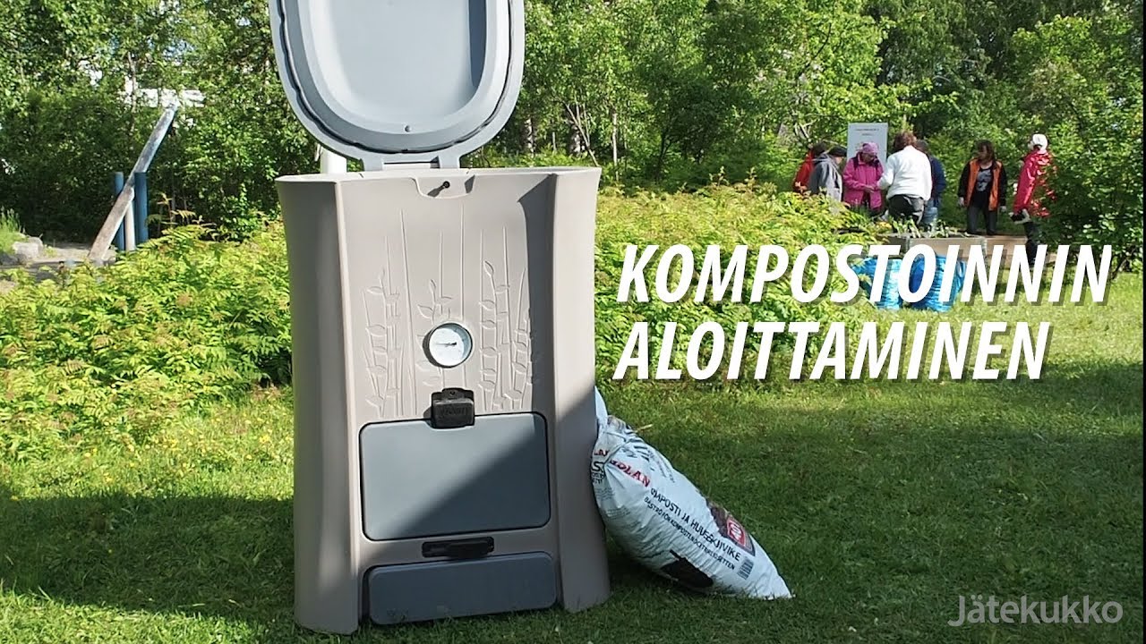 Kompostoinnin aloittaminen