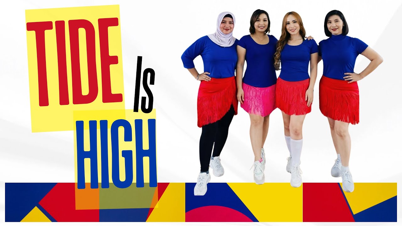 Tide Is High | Line Dance | Improver Level | Demo by LD Team Fit Hub JGC