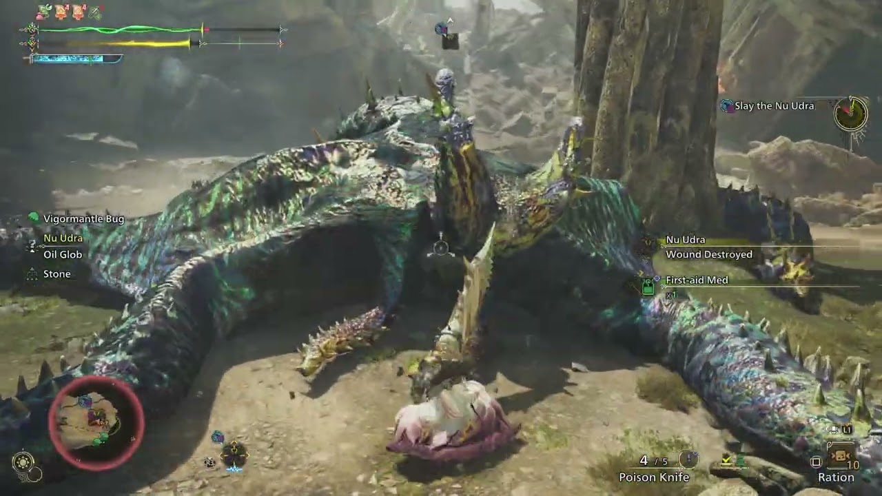 MHWIlds- Arena Challenge Nu Udra A rank - GS