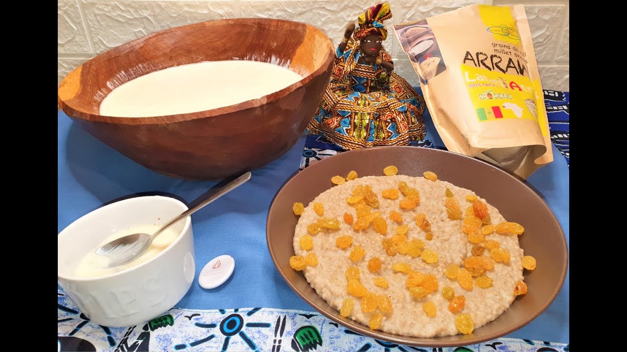 Lakh Sow ou bouillie Sénégalaise de mil au lait