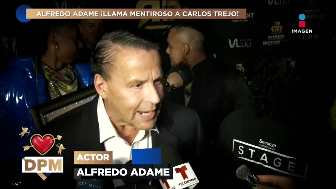 ¡Alfredo Adame quiere PELE4R a PUÑO limpió contra Carlos Trejo y desmiente orden de restricción!