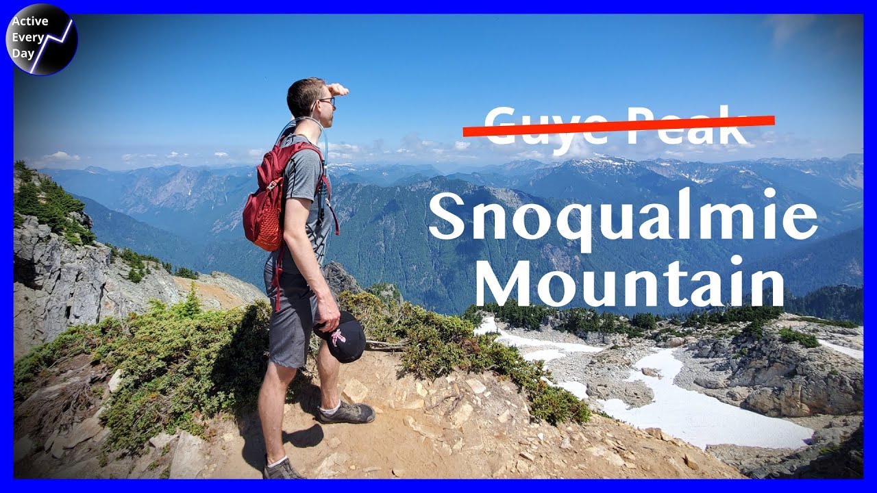 Snoqualmie Mountain Hike   4K