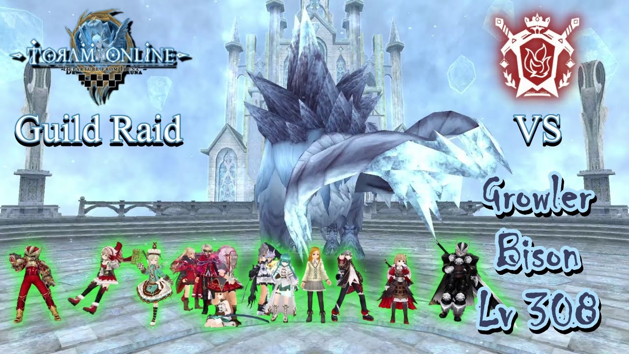 Toram Raid Boss Battle ~ Castra Ignis VS Growler Bison (Lv 308)